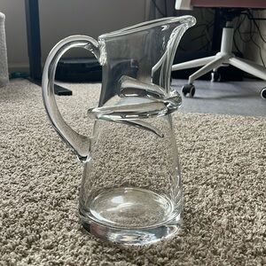Miller Rogaska Crystal by Reed & Barton Glass Pitcher POLAND